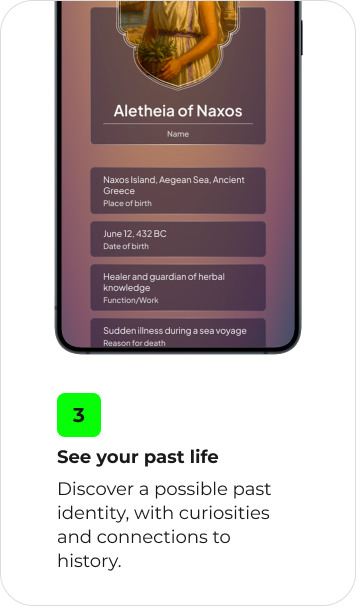 3. Live your past life